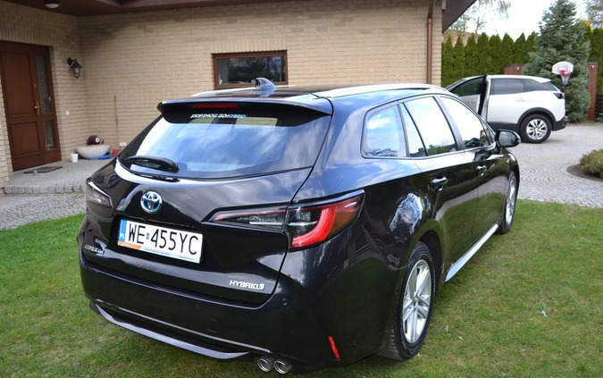Toyota Corolla cena 74899 przebieg: 167650, rok produkcji 2019 z Sulęcin małe 46
